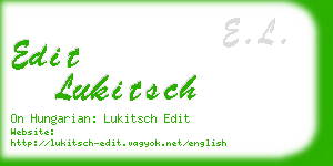 edit lukitsch business card